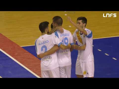 Gol Juanqui (0-2) Gran Canaria - Catgas Energía. J8, 1Div