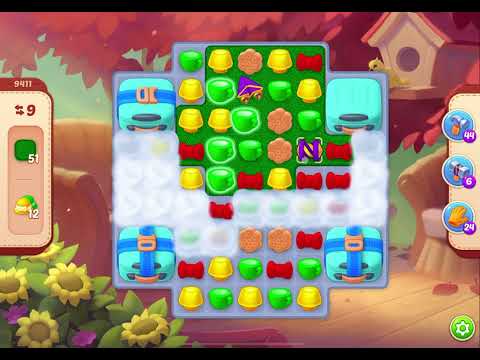 HomeScapes Level 9411 no boosters (9461 for other countries)