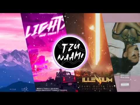 Dabin x ILLENIUM x Ariana x MEDZ - Lights x Used To Love x NASA x Crawl Outta Love (TZUNAAMI MASHUP)
