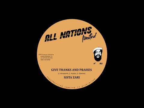 SISTA ZARI - GIVE THANKS AND PRAISES (60 copies)