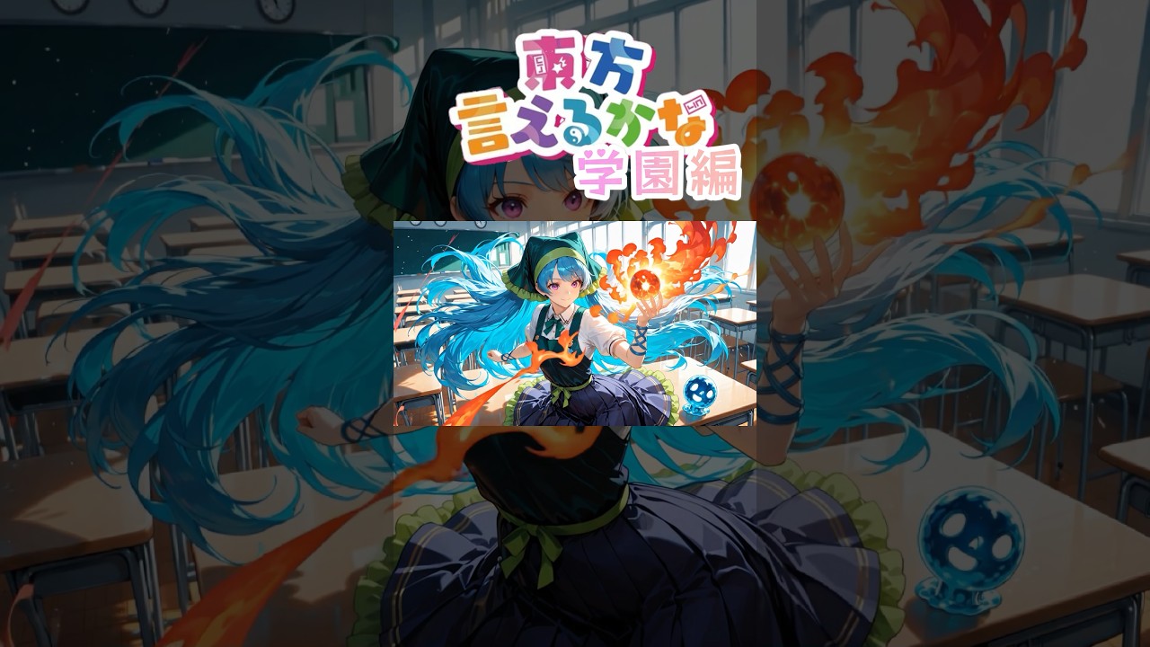 【東方】東方言えるかな？鬼形獣 【学園編】#shorts