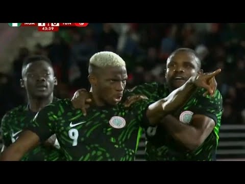 VICTOR OSIMHEN GOAL SCORED, Nigeria vs Tunisia 3-2 Highlights & Results | Afcon TotalEnergies-2025