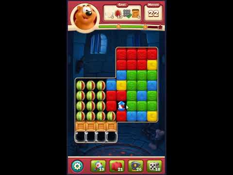 Toon Blast Level 1806 - NO BOOSTERS 🐻🐺🐱 | SKILLGAMING ✔️