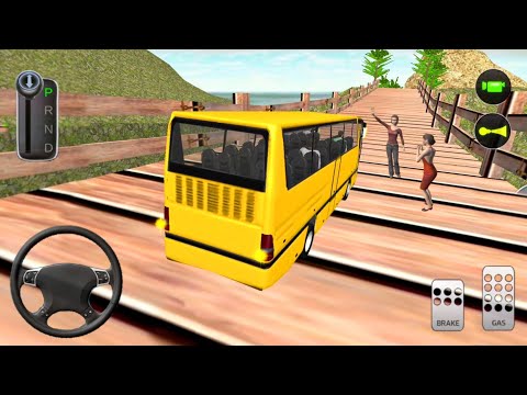 Uphill Offroad Bus Driving Simulator - Android Gameplay