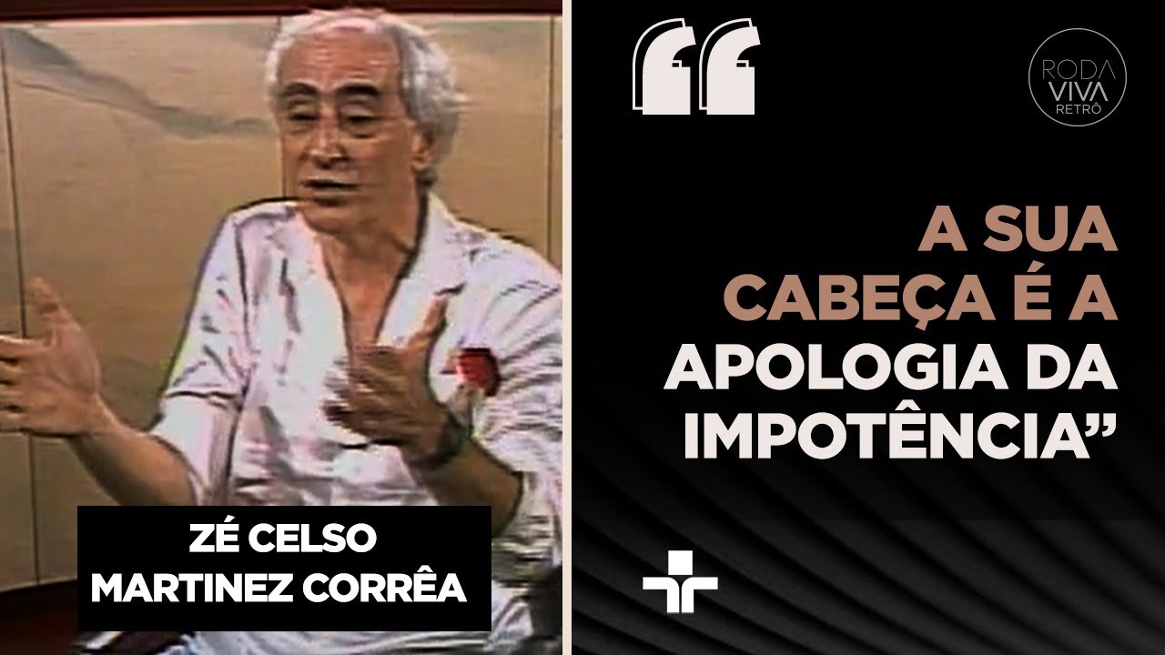 Zé Celso discute com jornalista após pergunta sobre superfaturamento de suas peças de teatro