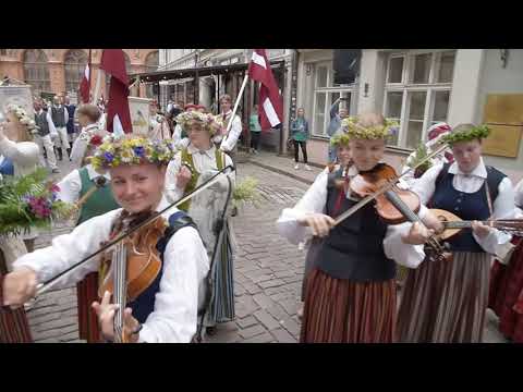 Ābrama polka - Folkloras kopa ''OGLĪTE un JDK ''CIELAVIŅA'' (Ropažu novads)