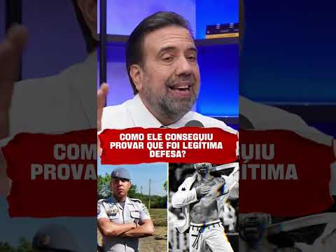 como o policial militar provou legítima defesa contra o lutador Leandro Lo #podcast #shorts