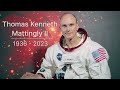 Apollo Astronaut Thomas K Mattingly II Remembered By NASA