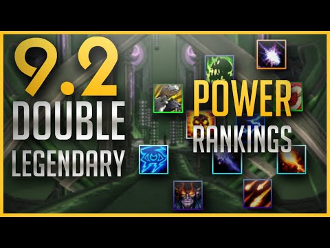 Patch 9.2 - Ranged DPS - 2xLegendary Power Levels - WHY does it have to be DRUID again?!