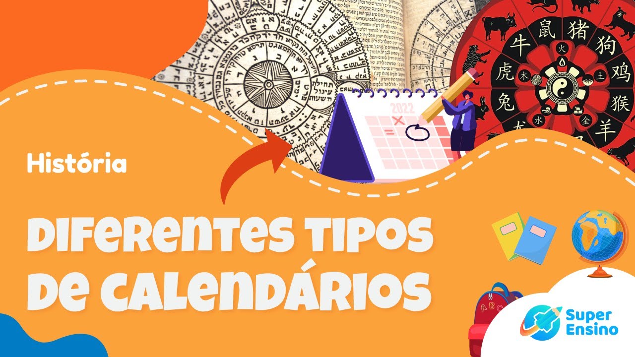 Diferentes tipos de calendários | História 6º ano