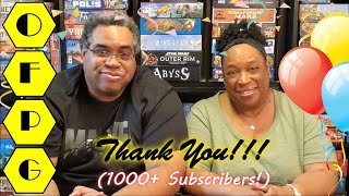OFPG - Thank You For 1000+ Subscribers!