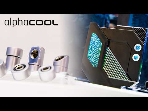 MORE Monoblocks | New fittings - Alphacool Computex 2026