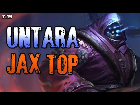 SKT Untara (1213 LP) Jax Top v Malphite - Korean SoloQ P 7.19