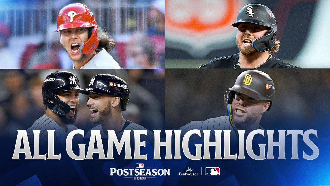 Highlights from ALL Wild Card Game 2s! (White Sox, Yankees, Padres move on!)