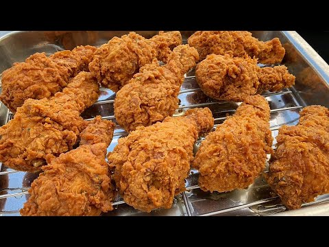 Best Tasting Fried Chicken (No Milk, No Egg)