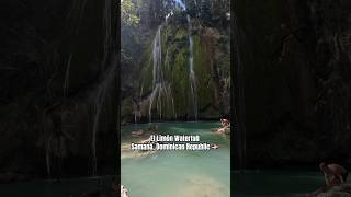 Most beautiful waterfall in the Dominican Republic 🇩🇴 #ellimón #samana #lasterrenas #waterfall all
