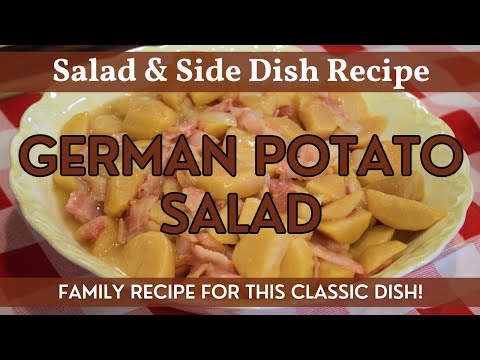 German Potato Salad | Family Recipe | Classic Side Dish for BBQs, Picnics & Oktoberfest!
