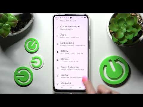 How to Change the Text Font Size on MOTOROLA Moto G42