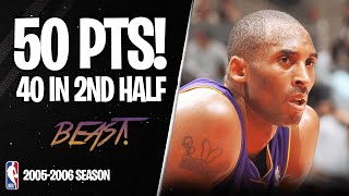 Kobe Bryant Scores 40 Points in 2nd Half to beat the Clippers - Full Highlights 08/01/2006
