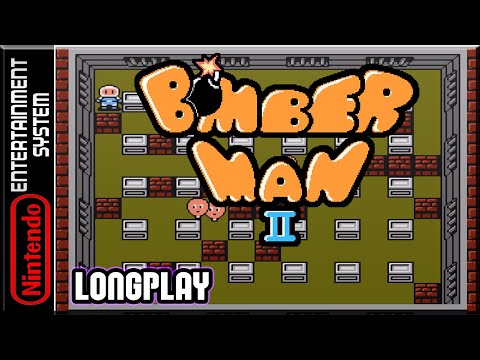 Bomberman 2 - Full Game 100% Walkthrough | Longplay - NES