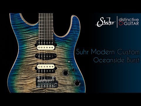 Suhr Modern Custom Guitar | Oceanside Burst