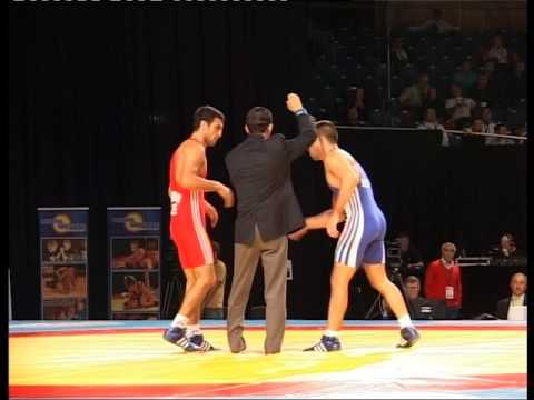 WC-2009 / Farid Mansurov (AZE) - Ismael Navarro Sanchez (ESP) GR 66 kg 1/16 final