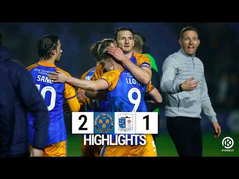 Shrewsbury Town v Barrow Highlights