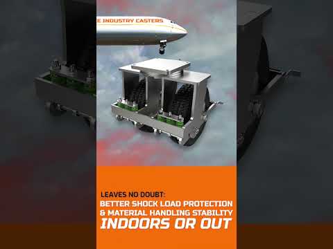 Heavy-Duty Casters Built for the Aerospace Industry’s Toughest Demands
