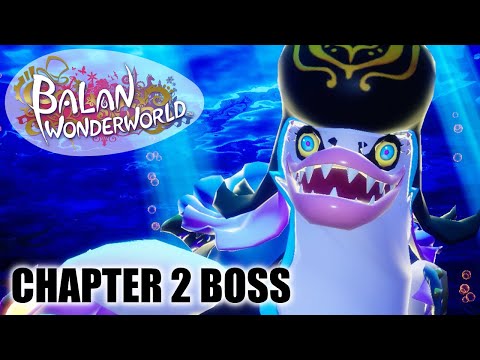 Balan Wonderworld - Chapter 2 Boss Fight - The Dolphin and the Diver - Gameplay Playthrough Part 6