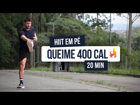 20-minute HIIT standing up to lose belly fat — no equipment needed, at home 🔥