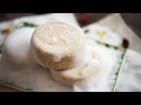 DIY Shampoo Bar with clay (tons of lather!)