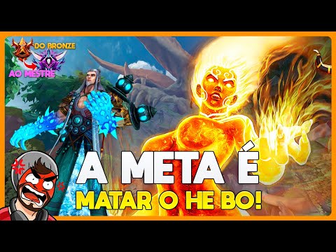 MATE O HE BO ANTES QUE ELE TE MATE! SOL/SUNNA MID - Do Bronze ao Mestre Ranked Conquista