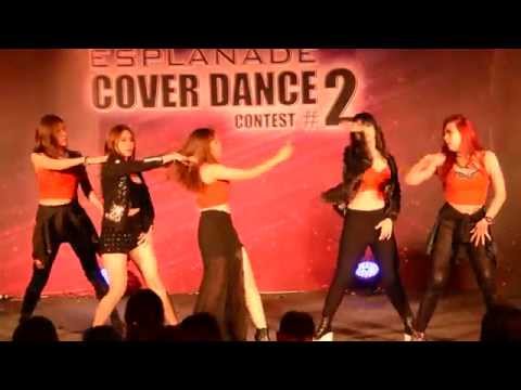 Zoneteen cover 4 Minute - Intro + Crazy @ Esplanade Stage 2 (audition) 150614