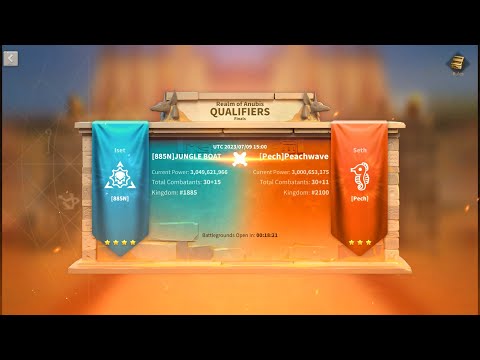 Pech Osiris League Qualifiers Finals (09/07/2023) - Rise of Kingdoms