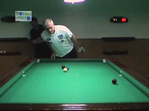 OVER 55 REGIONALE - SEMIFINALE - BERNUCCI VS MAINI - BOCCETTE BILIARDO MASTER 2013