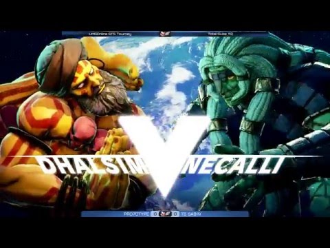 UMGGaming.com SF5 Online Tournament - TS Sabin (Dhalsim) vs F3alucarD (Necalli) [720P60FPS]