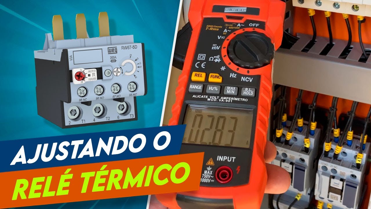 😏Como AJUSTAR CORRETAMENTE o RELÉ TÉRMICO na PRÁTICA