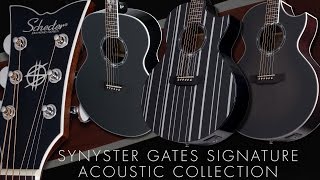 Video thumbnail for SYNYSTER GATES ACOUSTIC COLLECTION by Schecter Guitar Research