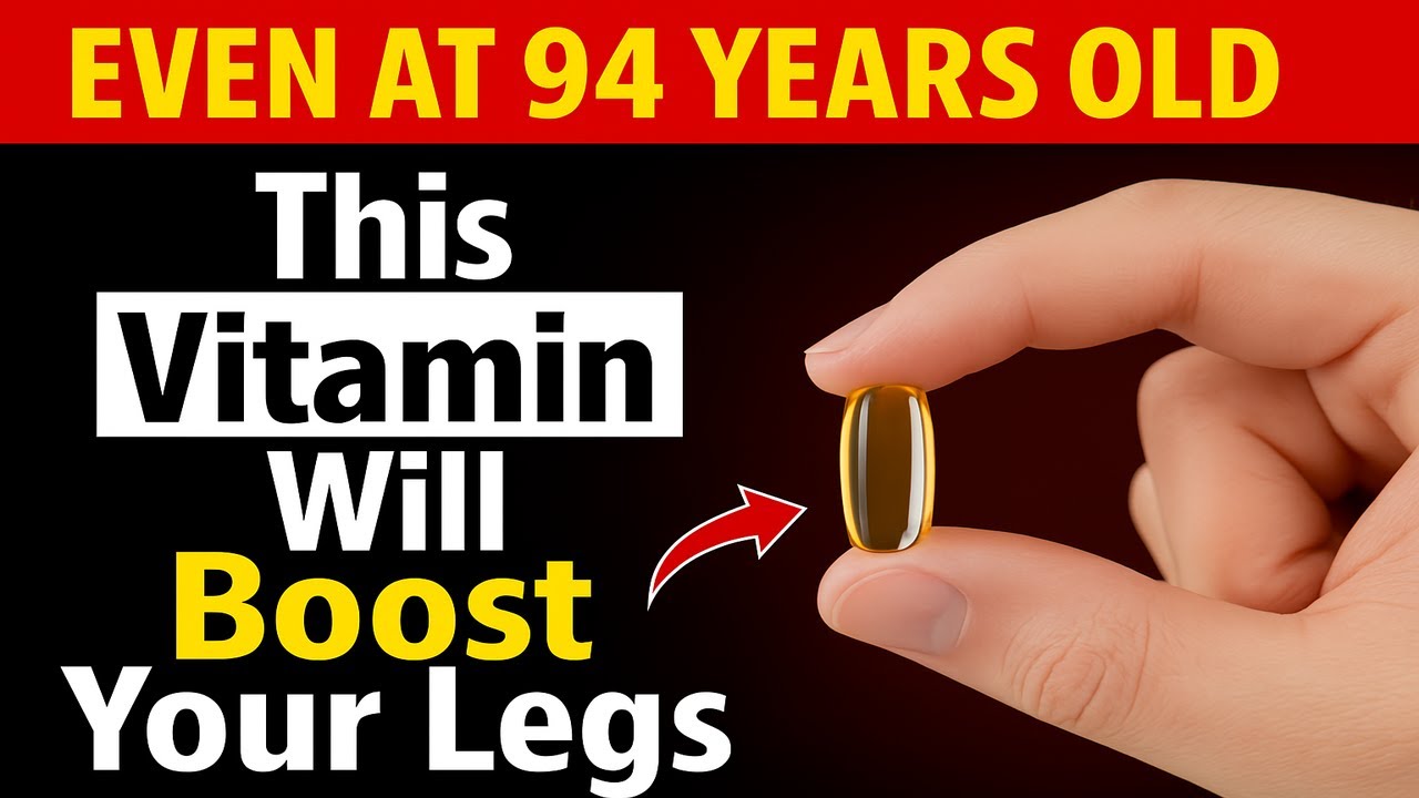 BEST 7 VITAMINS TO STRENGTHEN YOUR LEGS! STOP LEG CRAMPS IN SENIORS!