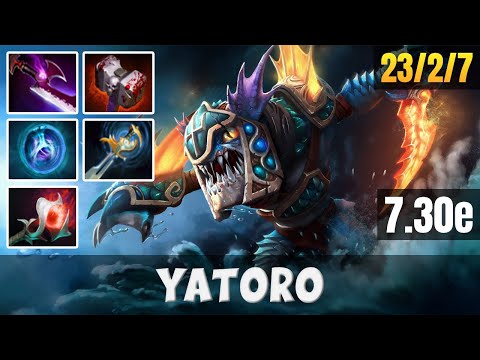Yatoro | Slark | Dota 2 Pro Gameplay - Patche 7.30e