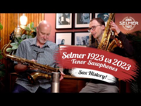 Selmer Saxophones 1923 vs 2023 (New Supreme!) | 100 Years of Sax History | Dawkes Music