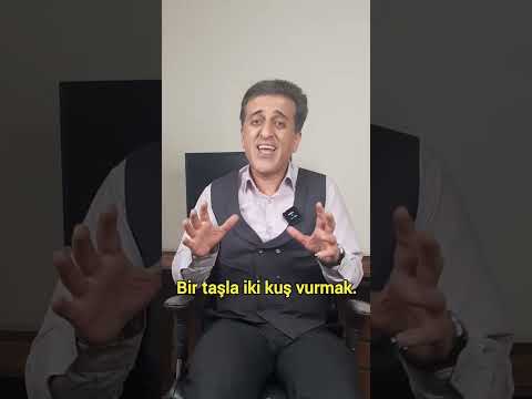 با یه تیر دونشون زدن به زبان ترکی استانبولی