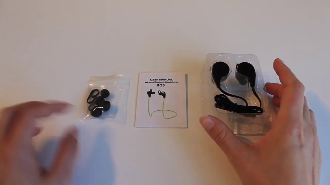 Produktvideo af Trådløse høretelefoner til løb og træning