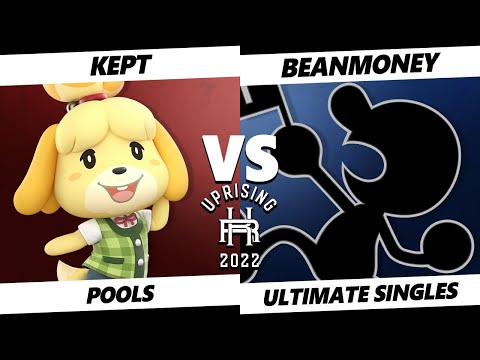 Uprising 2022 - kept (Isabelle) Vs. Beanmoney (Mario, Game & Watch) SSBU Ultimate Tournament