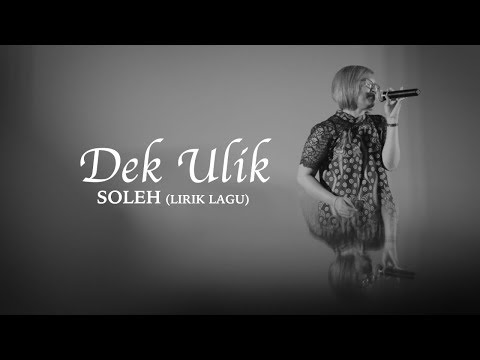 Dek ulik - soleh (Official Visualizer Video)