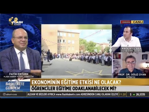 Genel Başkanımız Kadem Özbay, Flash Haber Tv`de Başkentte Gündem programında Fatih Ertürk`ün canlı yayın konuğu oldu,eğitimin ve eğitimcilerin sorunlarını dile getirdi. 28/08/2023 | EĞİTİM İŞ