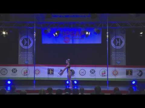 Ester Kasniqui (ALB) Ind. Junior A Women 4th Place - POSA European Pole Sport Championship 2017