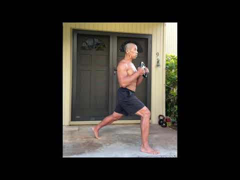 Day 317 FitPro Hawaii Workout - ATG Split Squat - March 30, 2021, 5:41 pm.