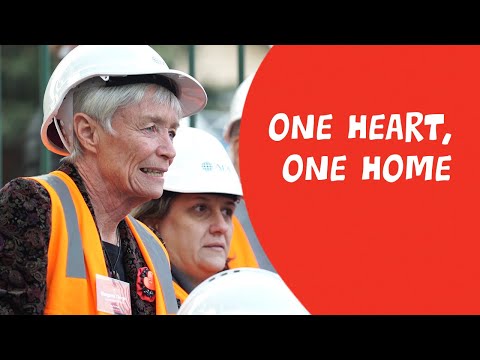 Sacred Heart Mission's building project One Heart, One Home - turning of the soil