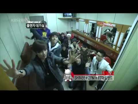 081114 - FTIsland + 2PM + SHINee - Music Bank Waiting Room
